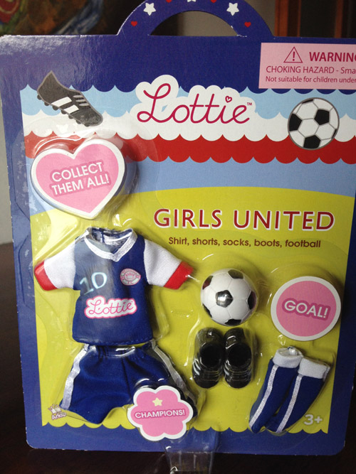 Lottie kit da calciatrice