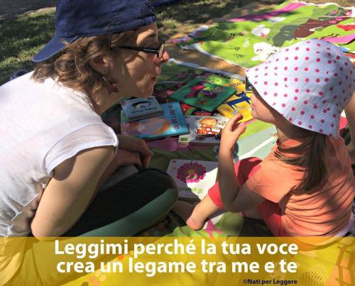 Leggimi perché la tua voce crea un legame tra te e me - Nati per Leggere