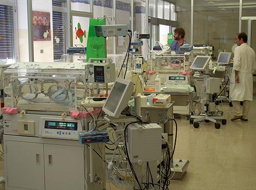 Immagine di una sala di patologia neonatale