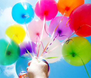 immagine di palloncini colorati - CiaoLapo Onlus