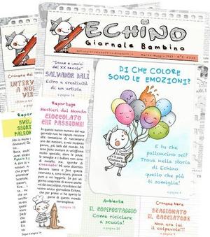 Echino giornale bambino numero di marzo