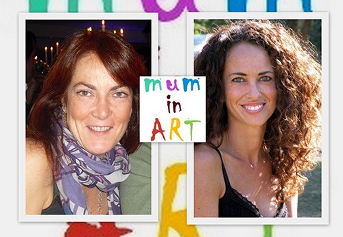 Carola e Mariangela ideatrici di Mum in Art