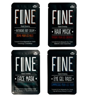 salvataggio gentlemen (compresse occhi, maschera capelli, crema piedi)  11,50 euro asos