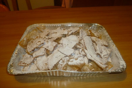 Chiacchiere, galani, crostoli, Carnevale