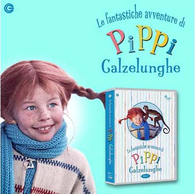 Le fantastiche avventure di Pippi Calzelunghe - DVD