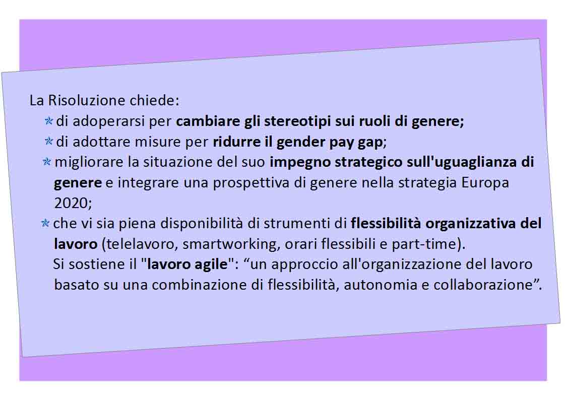 Slide cambiare gli stereotipi sui ruoli di genere